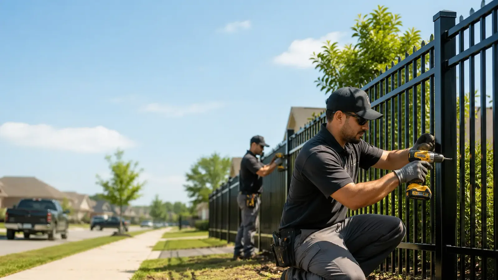 Metal Fence Installation in Bayport, MN